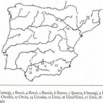 Click para ampliar. Pulsa en el nombre para ver la ficha. Topónimos serie urc-, meridional-íbero-pirenaica